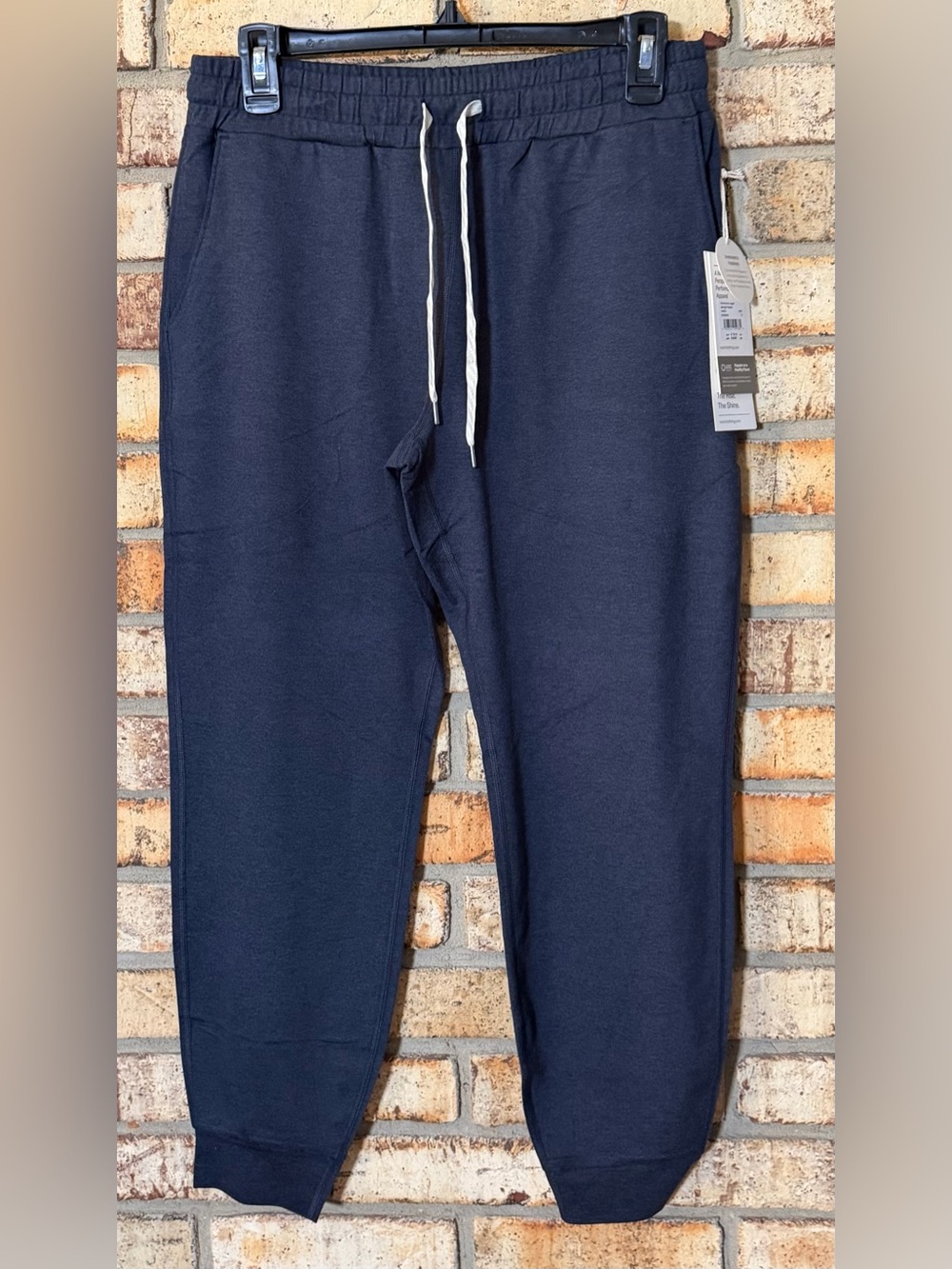 Vuori performance joggers midnight heather S NWT